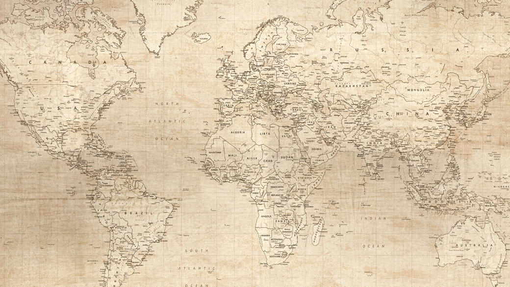 High-quality historical map prints for decor